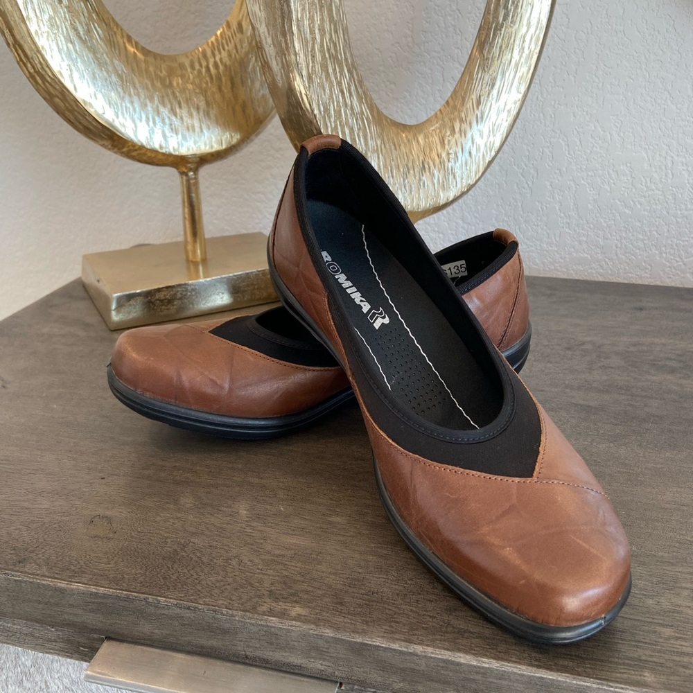 Romika cushioned slipon shoe womens comfort Germany